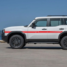Toyota Land Cruiser Portes latérales Accent Stripes Décalcomanies Vinyle Autocollants Graphique 3
 2