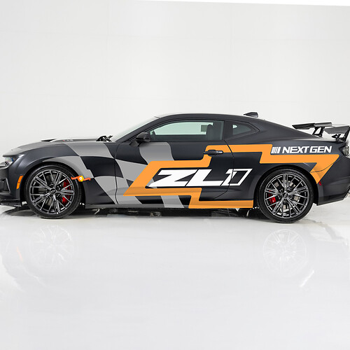 Kit complet Nascar thème Vinyl Decal Graphics pour Chevrolet Chevy Camaro
