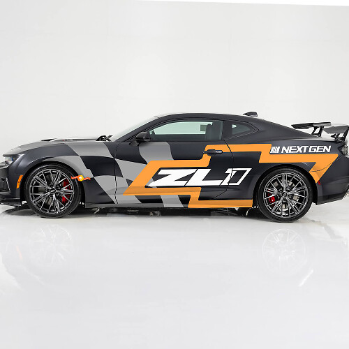 Autocollant Vinyle Kit Complet Style Nascar Pour Chevrolet Chevy Camaro