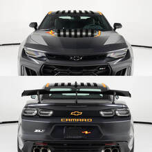 Autocollant Vinyle Kit Complet Style Nascar Pour Chevrolet Chevy Camaro 2