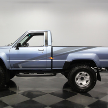 Autocollants classiques en vinyle à rayures latérales pour camionnette Toyota Hilux SR5
 2