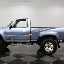 Autocollants classiques en vinyle à rayures latérales pour camionnette Toyota Hilux SR5
 2