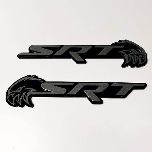 Badge d'aile 3D style SRT Trackhawk