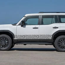 Toyota Land Cruiser Rocker Panel Portes latérales Splash Stickers Vinyle Autocollants Graphique
 3