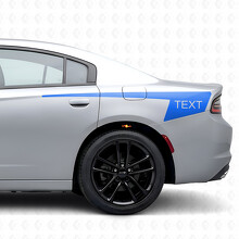 Autocollant Vinyle Bande Latérale Style Hockey Personnalisé pour Dodge Charger 2015-2026_2