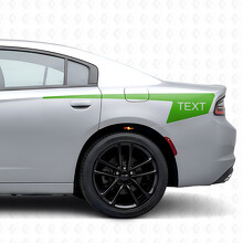 Autocollant Vinyle Bande Latérale Style Hockey Personnalisé pour Dodge Charger 2015-2026_3