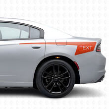 Autocollant Vinyle Bande Latérale Style Hockey Personnalisé pour Dodge Charger 2015-2026_4