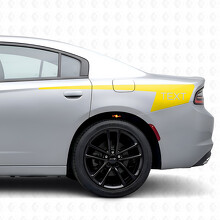 Autocollant Vinyle Bande Latérale Style Hockey Personnalisé pour Dodge Charger 2015-2026_5