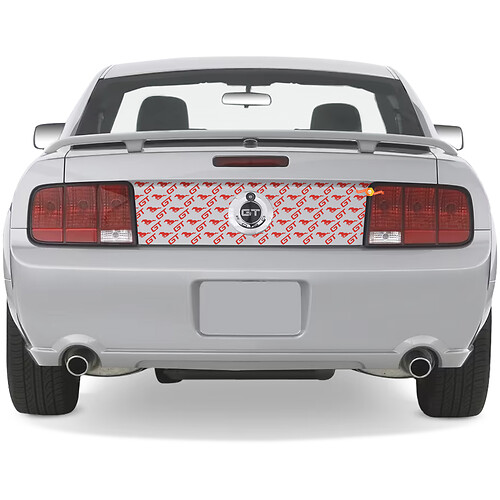 Autocollants graphiques en vinyle pour coffre arrière Ford Mustang GT
