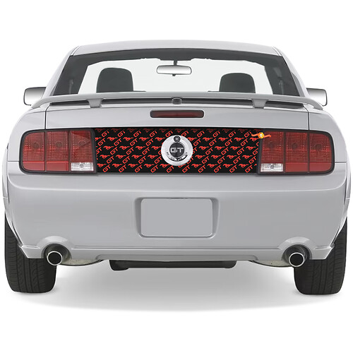 Autocollants en vinyle pour coffre arrière Ford Mustang GT, graphiques 2
