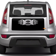 Autocollant en vinyle pour coffre arrière, pour Kia Soul 2
 3