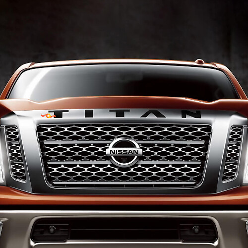 Capot Nissan Titan Logo Vinyle Autocollants Décalcomanies Graphiques
