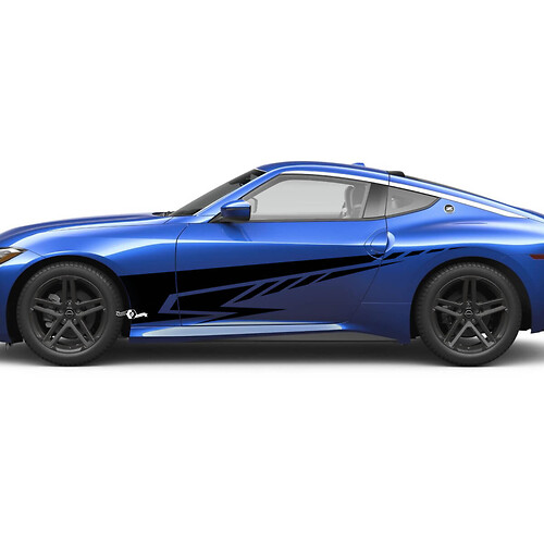 Décalque d'autocollant graphique latérale pour Nissan Z 2
