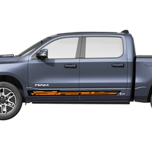 Bandes de portes latérales pour Dodge RAM 1500 REV, autocollants en vinyle graphiques 2
 2