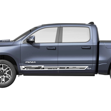 Bandes de portes latérales pour Dodge RAM 1500 REV, autocollants en vinyle graphiques 2
 3