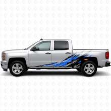 Bandes vinyles éclaboussées usées pour porte et côté de caisse Chevrolet Silverado 1500 K2XX 2014-2019_3