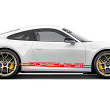 Porsche 911 Side Rocker Stripes Kit Autocollant Autocollant 2
 2