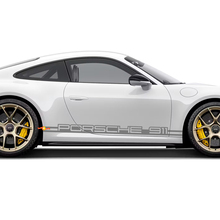Porsche 911 Side Rocker Stripes Kit Autocollant Autocollant 2
 3