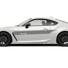 Toyota GR86 Portes Accents latéraux Rayures Graphiques Autocollants Autocollants
 3