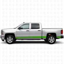 Bandes Vinyles Fines d’Accent pour Portière et Flanc de Caisse pour Chevrolet Silverado 1500 K2XX 2014-2019_5