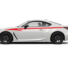 Toyota GR86 corps complet accents latéraux rayures graphiques décalcomanies autocollants
 3
