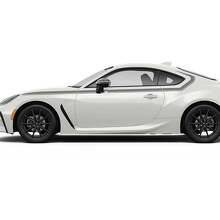 Portières Toyota GR86 Bandes latérales Accents de course Autocollants Graphiques Décalcomanies 2
 2