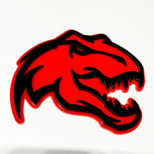 Badge 3D Dinosaur T-REX TRX - Fender Grille Tailgate Badges Emblem Emblem
 4