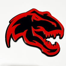 Insigne 3D dinosaure T-Rex TRX - Badges de hayon de calandre d'aile personnalisés emblème 2
 4