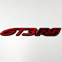 Badge Emblème 3D Style GT3 RS pour Porsche GT3 RS_5