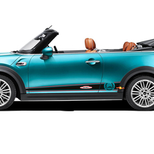 Mini Cooper S Checkered Stripe Autocollant et autocollant graphique
 2