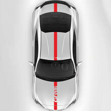 Autocollant Vinyle Bande Fine Logo GR86 Capot Toit Coffre pour Toyota GR86_3