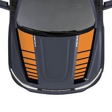 Bandes de capot pour Dodge RAM 1500 REV, autocollants graphiques en vinyle 2
 2