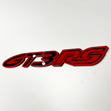 Badge GT3 RS 3D - Emblème de badges de calandre avant de hayon personnalisé pour Porsche GT3 RS
 4