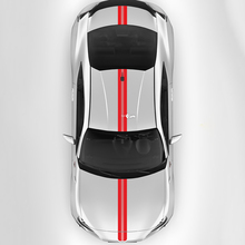 Toyota GR86 Capot Toit Coffre Racing Stripes Graphiques Autocollants 3
 3