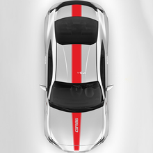 Toyota GR86 Capot Toit Coffre Racing Stripes Graphiques Autocollants 4
 3