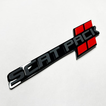 SCAT PACK SCATPACK Hash Hash Fender Tailgate Front Badge Emblem Badge
 4