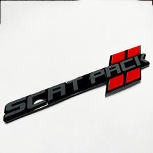 Écusson 3D style hash Scat Pack pour Dodge_5
