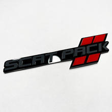 SCAT PACK SCATPACK Hash Hash Fender Tailgate Front Badge Emblem Badge
 7