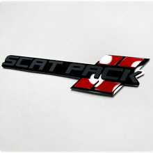 Écusson 3D style hash Scat Pack pour Dodge_9