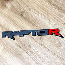 Badge d'aile et de hayon 3D Power Truck Rouge R_2