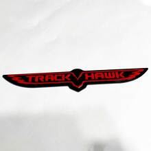 Badge 3D Trackhawk - Emblème d’aile personnalisé pour Jeep Trackhawk Jaune vs Gris
 6