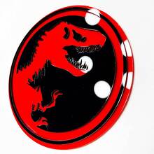 Badge 3D T-Rex Inspiré du Jurassique pour Aile, Porte de Coffre ou Calandre_3