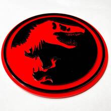 Badge Jurassic 3D - Emblème de hayon ou de calandre d’aile personnalisé
 4