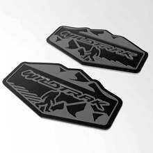 Bronco Wildtrak Bigfoot Yeti Sasquatch Badges d'aile Emblème de hayon Badge 3D
 3