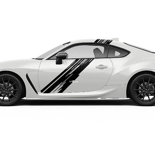 Autocollants graphiques à rayures latérales pour portes, pour Toyota JR86 Supra
