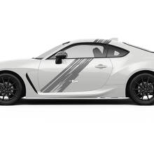 Autocollants graphiques à rayures latérales pour portes, pour Toyota JR86 Supra
 2