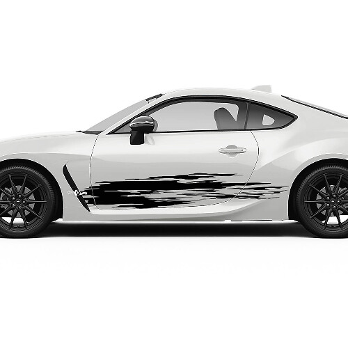 Autocollants graphiques pour portes latérales, autocollants graphiques pour Toyota JR86 Supra 2
