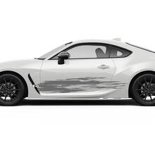 Autocollants graphiques pour portes latérales, autocollants graphiques pour Toyota JR86 Supra 2
 2