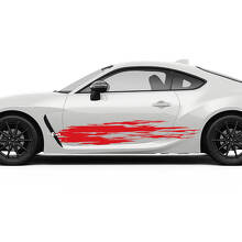 Autocollants graphiques pour portes latérales, autocollants graphiques pour Toyota JR86 Supra 2
 3