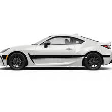 Autocollants graphiques à rayures de course latérales pour portes, autocollants pour Toyota JR86
 2